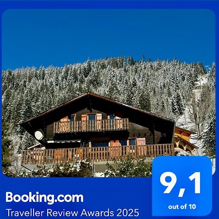 Charming, Cosy Chalet Nestled In A Breathtaking Surrounding With Spectacular, Stunning Mountain Views Ла-Шапель-д'Абонданс Екстер'єр фото